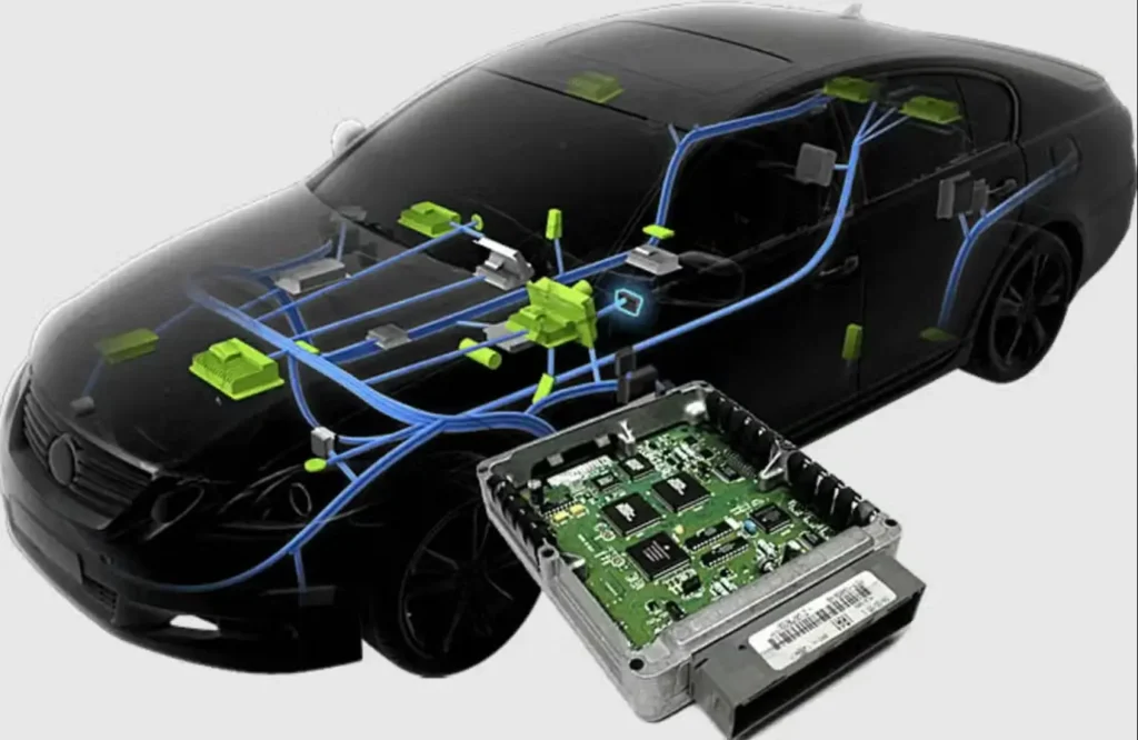 engine control unit chip-automotive